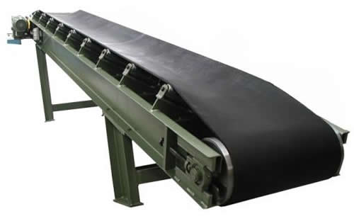 Transportadores de correia côncava Transportadores de correia côncava